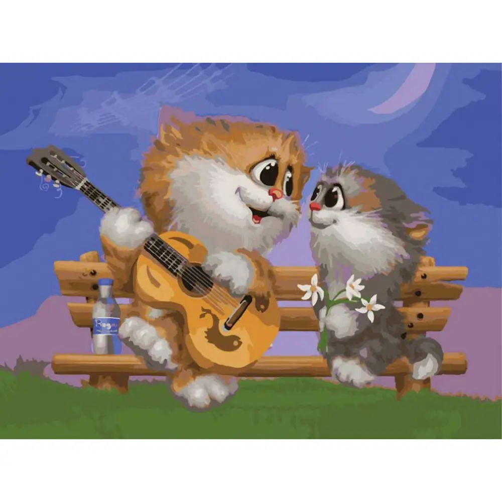 Пой веселей силенок не жалей. Котик поет. Рыжий кот с гитарой. Поющие коты.