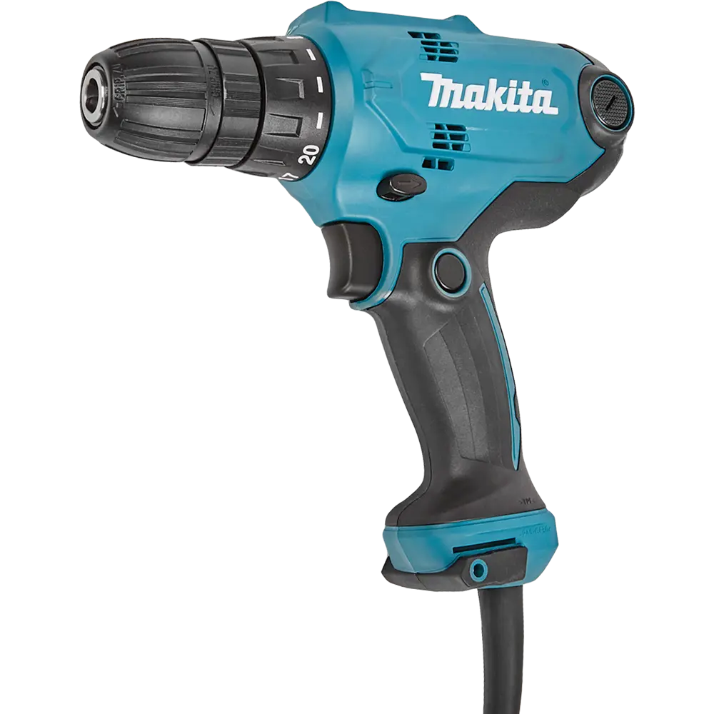 Дрель-шуруповерт сетевая Makita DF0300X1, 320 Вт ✳️ купить по цене 6490  ₽/шт. в Москве с доставкой в интернет-магазине Леруа Мерлен