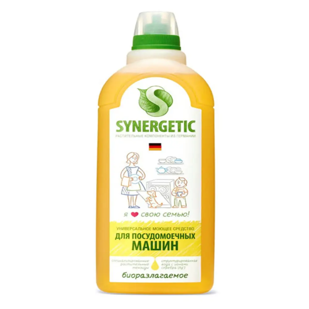 Средство моющее Synergetic PRO для посудомоечных машин 1 л по цене 403  ₽/шт. купить в Ставрополе в интернет-магазине Леруа Мерлен