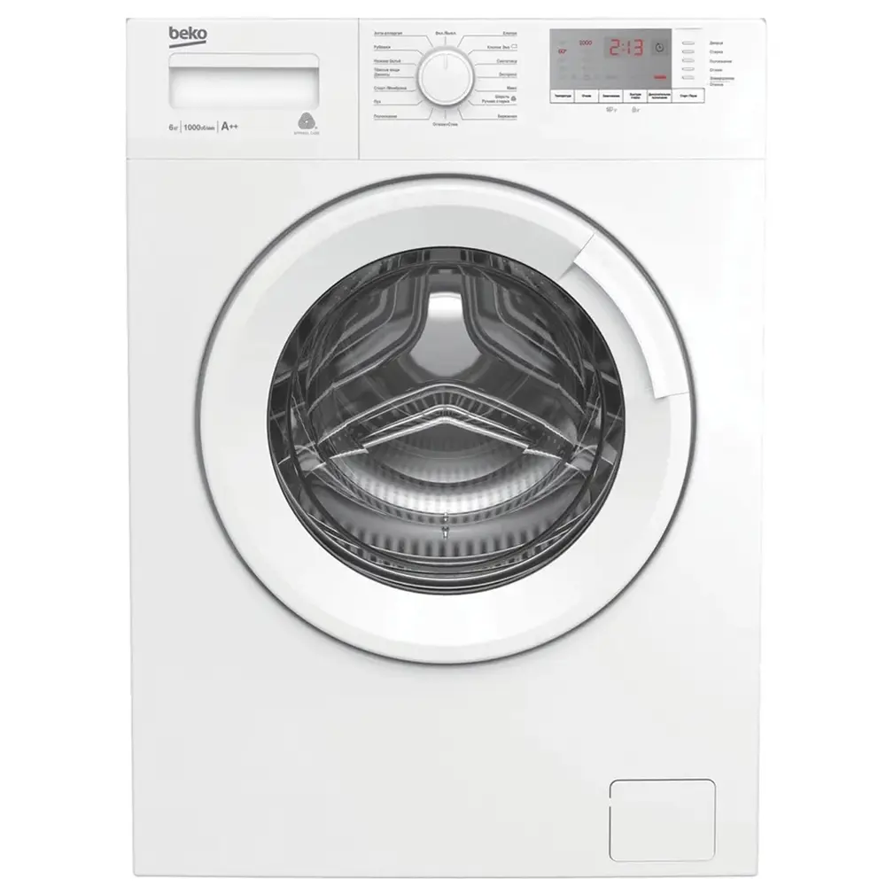 Стиральная машина Beko WRE6512BWW 60x84x41.5 см, 6 кг, цвет белый ✳️ купить  по цене 25990 ₽/шт. в Липецке с доставкой в интернет-магазине Леруа Мерлен