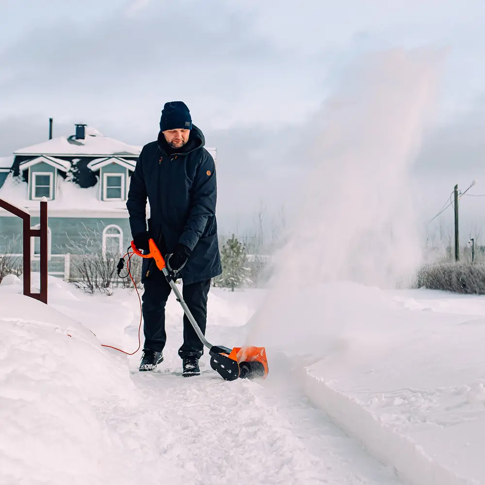 Лопата для уборки снега со шнеком, снегоуборочная чудо-лопата