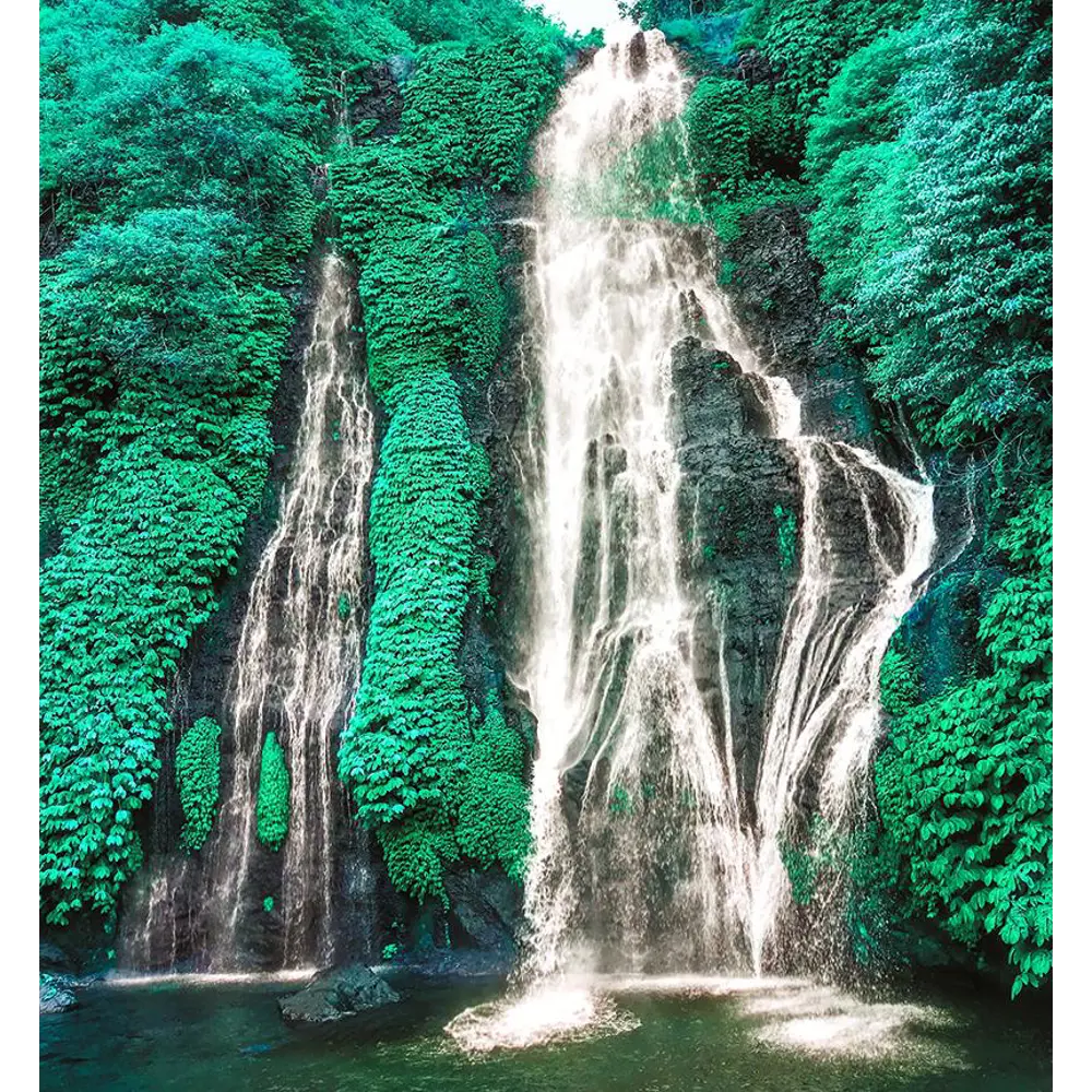 Водопад Баньюмала. Tropic Cascade грот распылитель. Действующий водопад