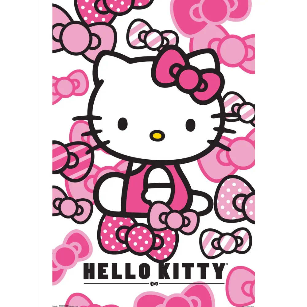 Постер на холсте Hello Kitty 90x120 см в подарочном тубусе без рамы Аниме  ✳️ купить по цене 2290 ₽/шт. в Саратове с доставкой в интернет-магазине  Леруа Мерлен