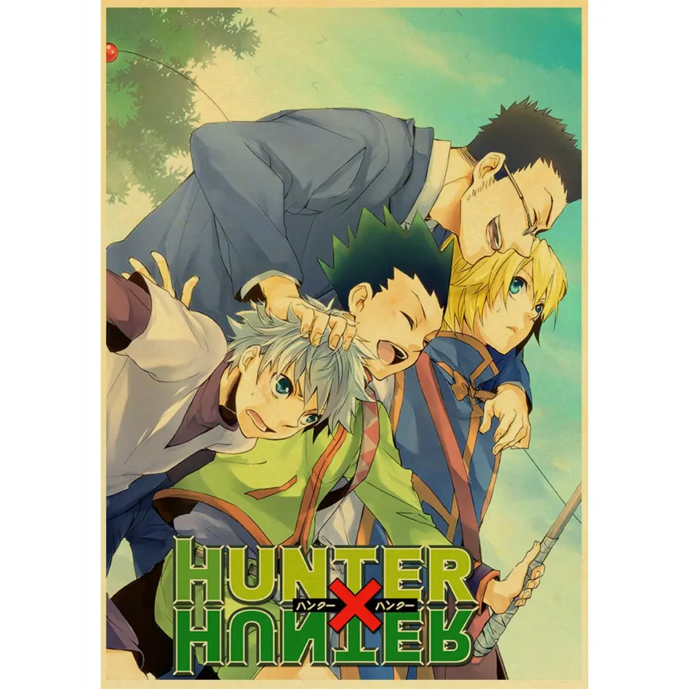 Постер Hunter x Hunter 50x70 см в раме ✳️ купить по цене 3190 ₽/шт. в  Москве с доставкой в интернет-магазине Леруа Мерлен