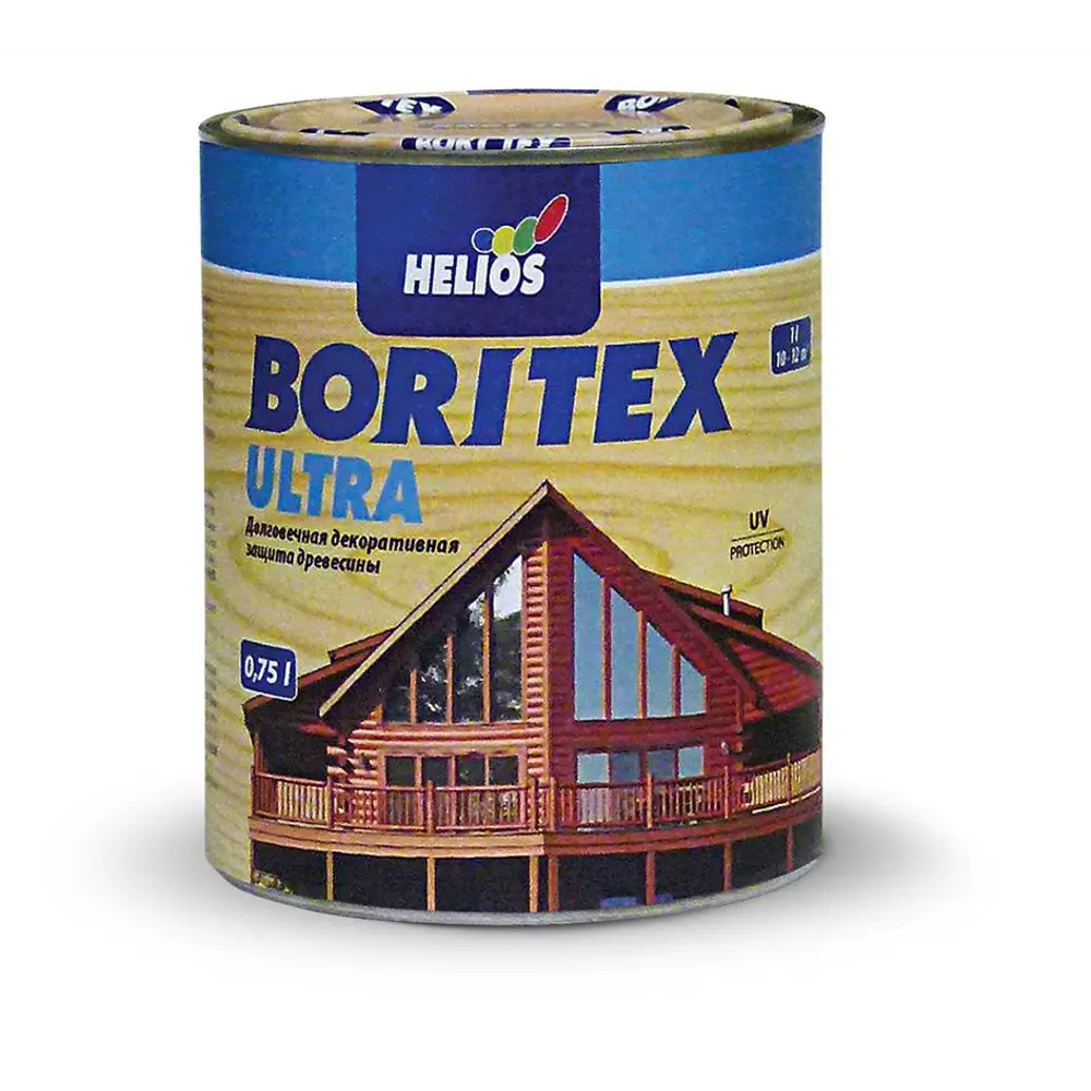 Антисептик HELIOS BORITEX ULTRA палисандр 0.75 л ✳️ купить по цене 999  ₽/шт. в Казани с доставкой в интернет-магазине Леруа Мерлен