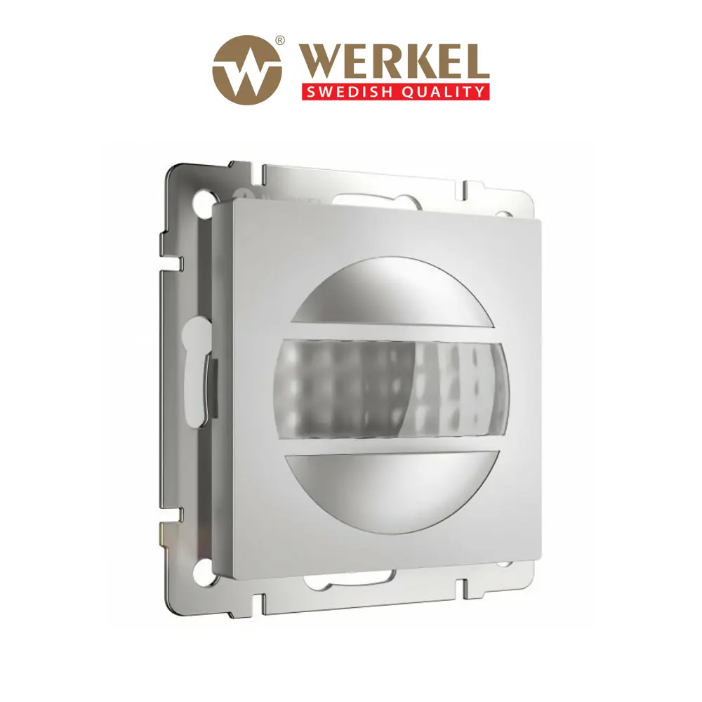 Датчик движения Werkel W1155106 IP20 цвет серебряный ✳️ купить по цене 4930  ₽/шт. в Москве с доставкой в интернет-магазине Леруа Мерлен