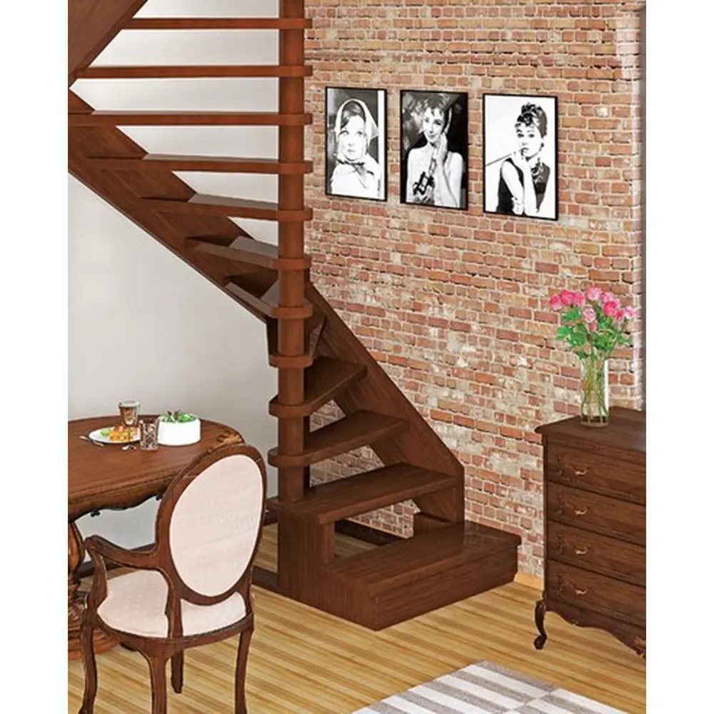 &#Деревянные лестницы в Леруа Мерлен | Лестницы на второй этаж с фото и ценами