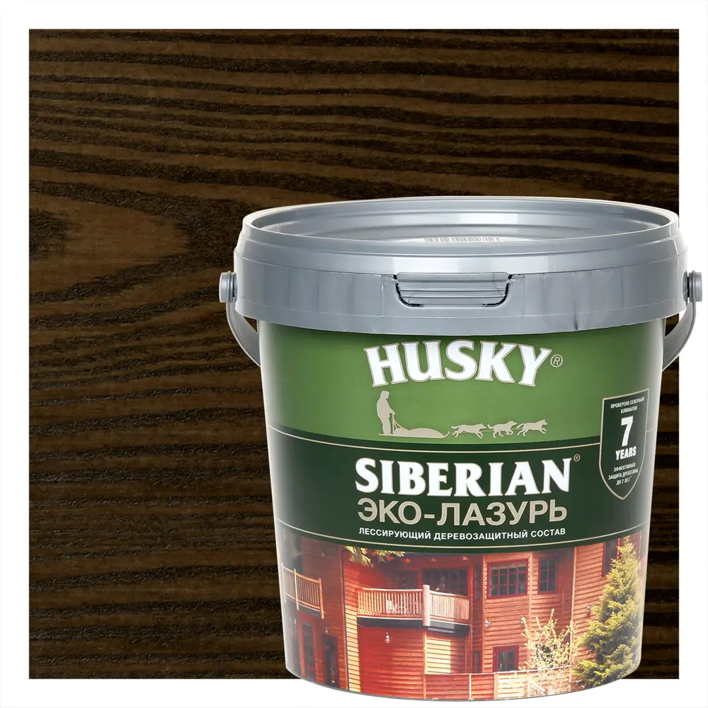 Эко-лазурь Husky Siberian полуматовая цвет палисандр 0.9 л ✳️ купить по  цене 427 ₽/шт. в Москве с доставкой в интернет-магазине Леруа Мерлен