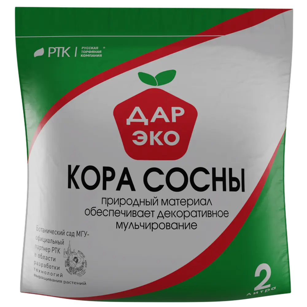 Кора сосны ДарЭко 2 л ? купить по цене 60 ?/шт. в Ульяновске с доставкой в  интернет-магазине Леруа Мерлен