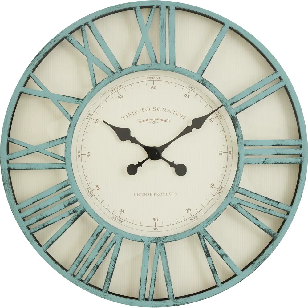 Часы настенные Dream River DMR круглые ø51.2 см цвет голубой по цене 2472  ₽/шт. купить в Ижевске в интернет-магазине Леруа Мерлен