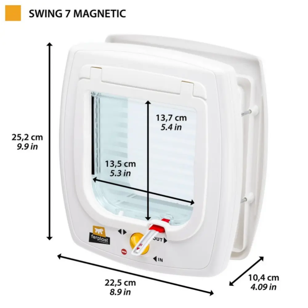 Ferplast swing cheap 7 magnetic