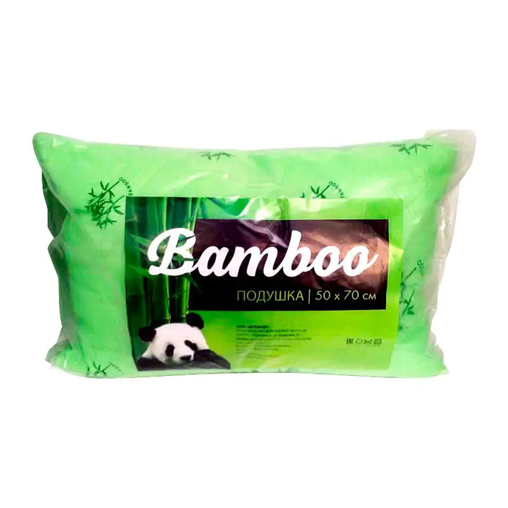 Подушка Bamboo 50x70 см синтепон ✳️ купить по цене 370 ₽/шт. в Кирове с  доставкой в интернет-магазине Леруа Мерлен