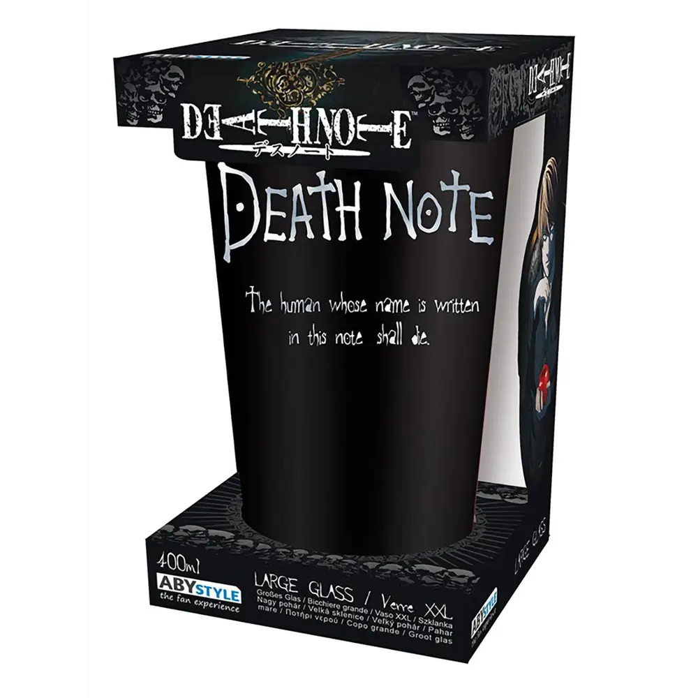 Бокал 400 мл Abystyle Death Note ABY421 стекло ✳️ купить по цене 1190 ₽/шт.  в Москве с доставкой в интернет-магазине Леруа Мерлен