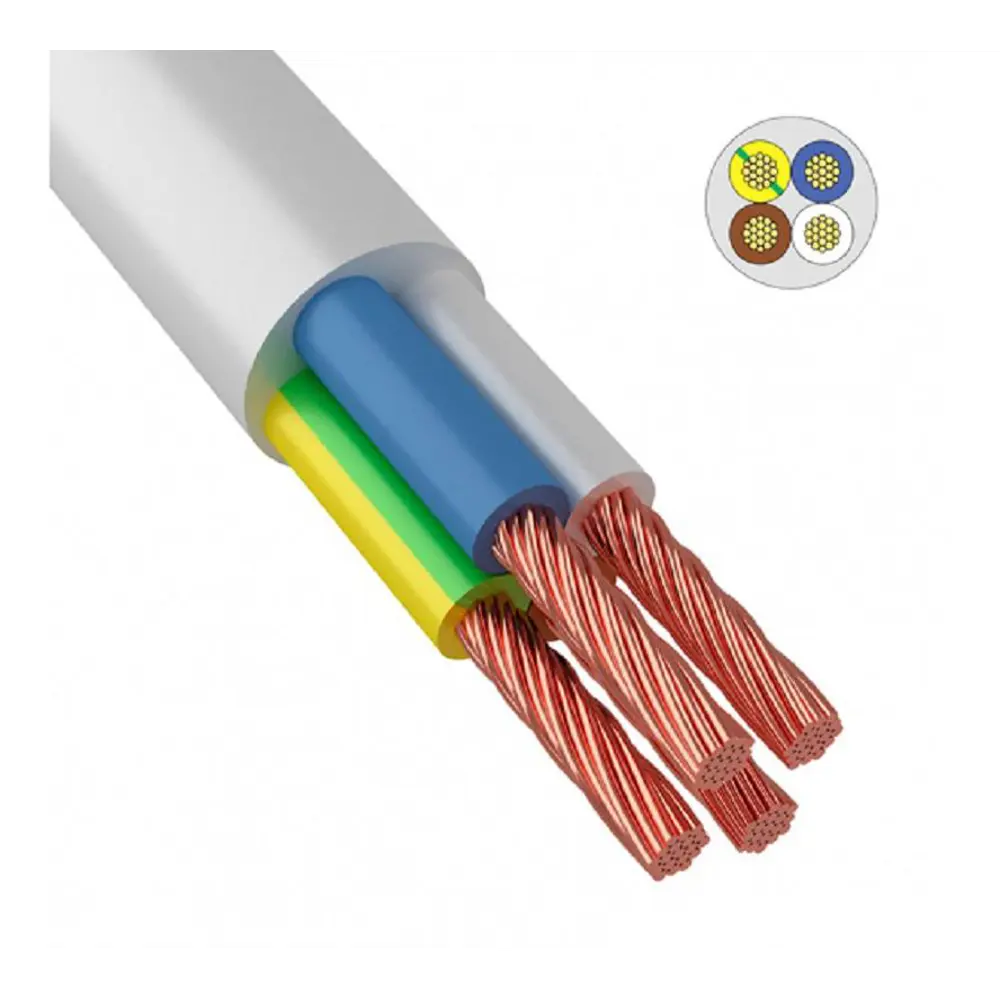 Провод ПВС ККЗ 4x10 ГОСТ ✳️ купить по цене 70979.4 ₽/шт. в Москве с  доставкой в интернет-магазине Леруа Мерлен