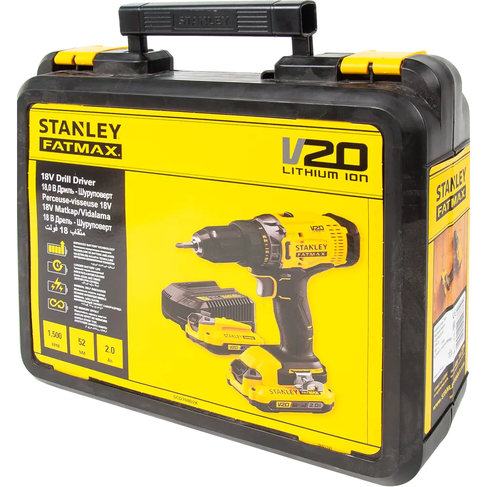 Шуруповерт стэнли 18. Stanley FATMAX scd708d2k. Stanley scd708d2k. Ударная дрель-шуруповерт Stanley. Stanley FATMAX scd711.