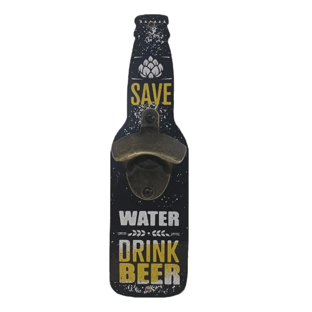 Пивная открывашка Save water drink beer 70x240 мм ✳️ купить по цене 345  ₽/шт. в Саратове с доставкой в интернет-магазине Леруа Мерлен