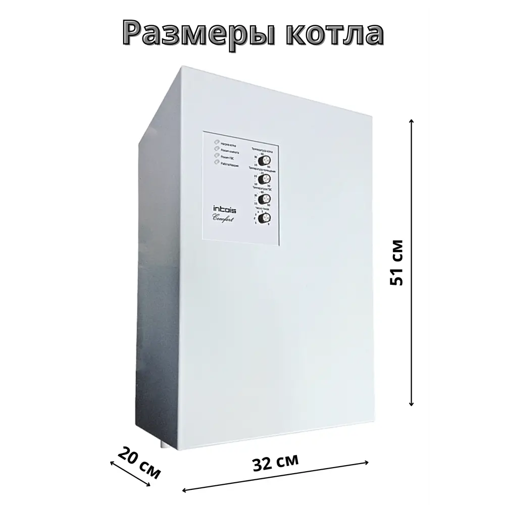 Электрический котел 18 кВт Intois Comfort INTOIS 173 380 В одноконтурный  настенный ✳️ купить по цене 40190 ₽/шт. в Краснодаре с доставкой в  интернет-магазине Леруа Мерлен