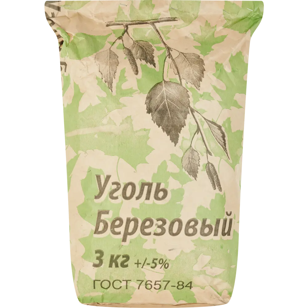 Уголь древесный берёзовый 3 кг ✳️ купить по цене 340 ₽/шт. в Самаре с  доставкой в интернет-магазине Леруа Мерлен