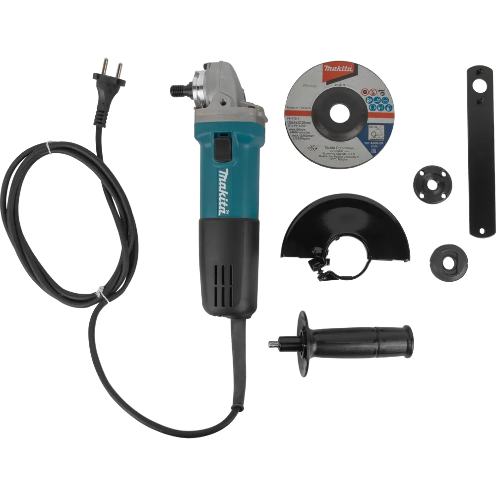 УШМ сетевая Makita 9558HN, 840 Вт, 125 мм по цене 8770 ₽/шт. купить в  Ставрополе в интернет-магазине Леруа Мерлен