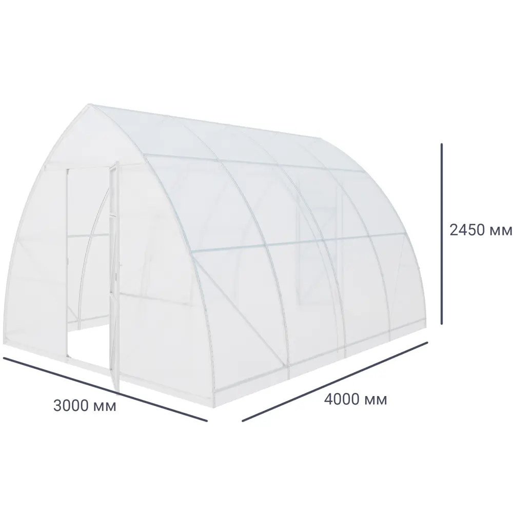 Каркас теплицы Благо «Стойкая» (покрытие приобретается отдельно) по цене  22000 ₽/шт. купить в Саратове в интернет-магазине Леруа Мерлен