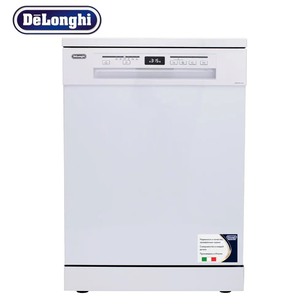 Посудомоечная машина DeLonghi DDWS 09F Citrino, 12 комплектов, 6 программ.  по цене 40603 ₽/шт. купить в Иваново в интернет-магазине Леруа Мерлен