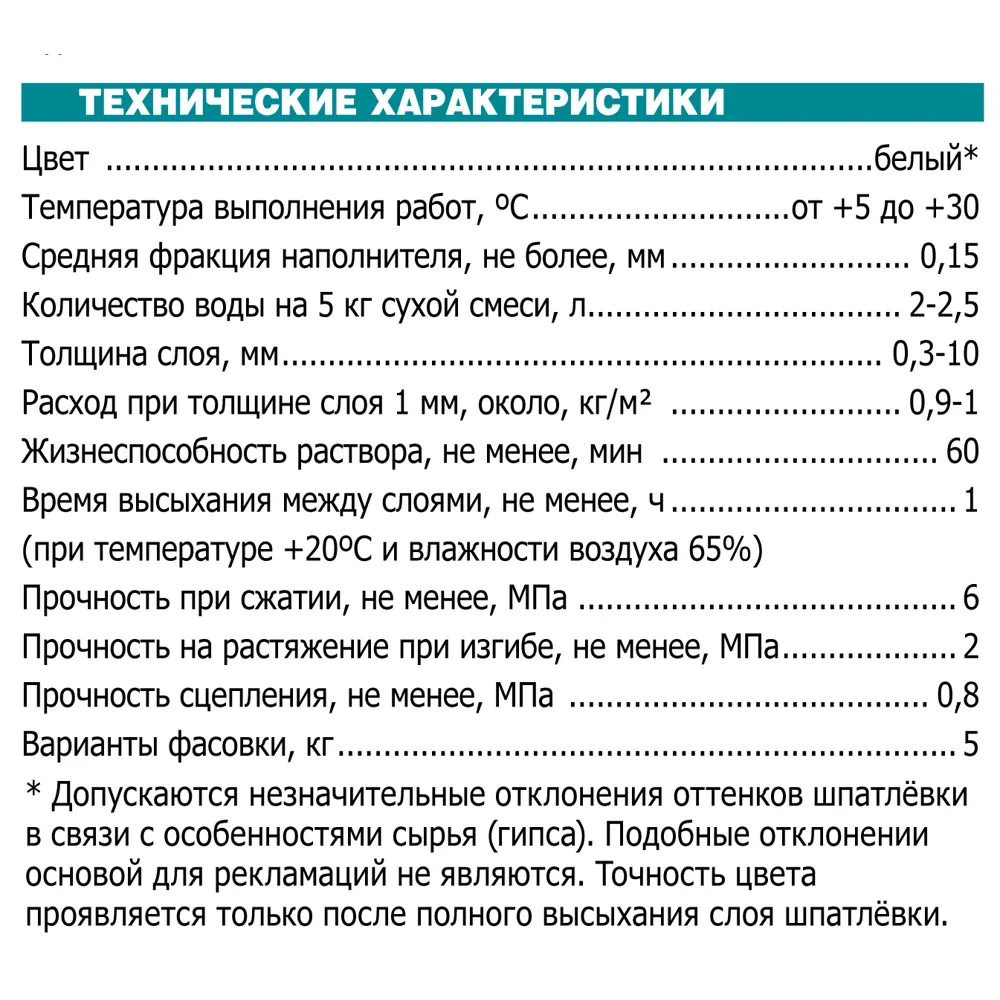 Шпаклёвка гипсовая для заделки швов Unis GipsSeam GS-110 5 кг ✳️ купить по  цене 476 ₽/шт. в Пензе с доставкой в интернет-магазине Леруа Мерлен