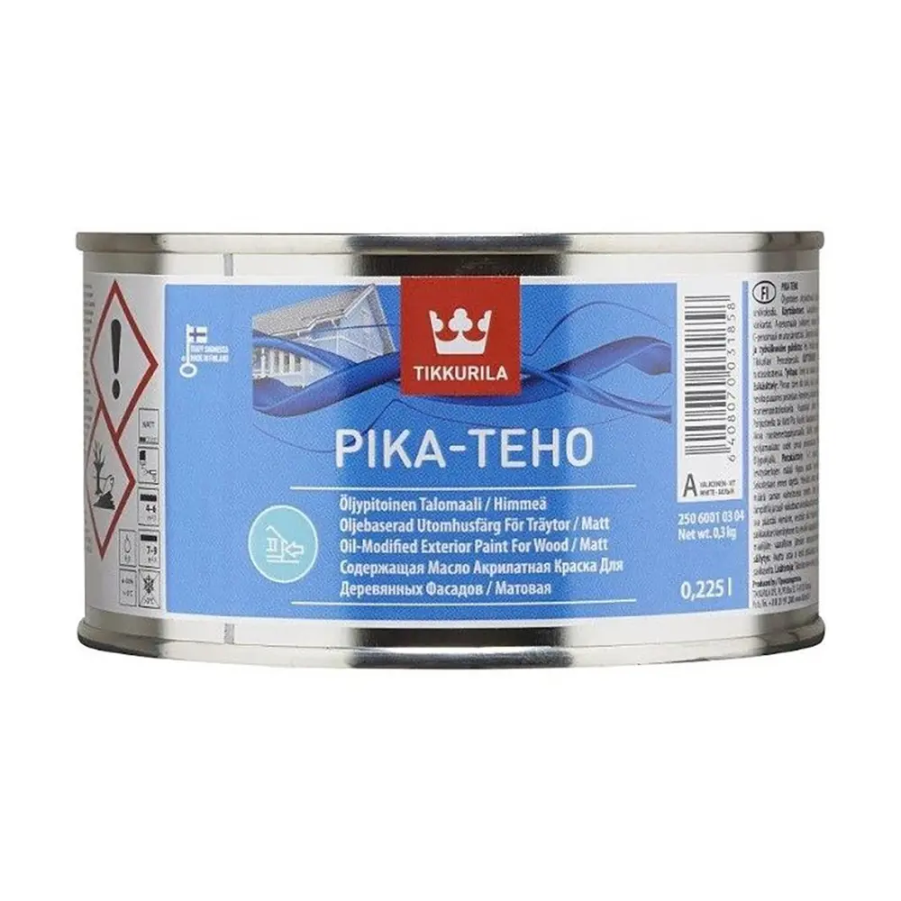 Краска TIKKURILA 25060030304 52806 цвет белый 0.23 л ✳️ купить по цене 548  ₽/шт. в Туле с доставкой в интернет-магазине Леруа Мерлен