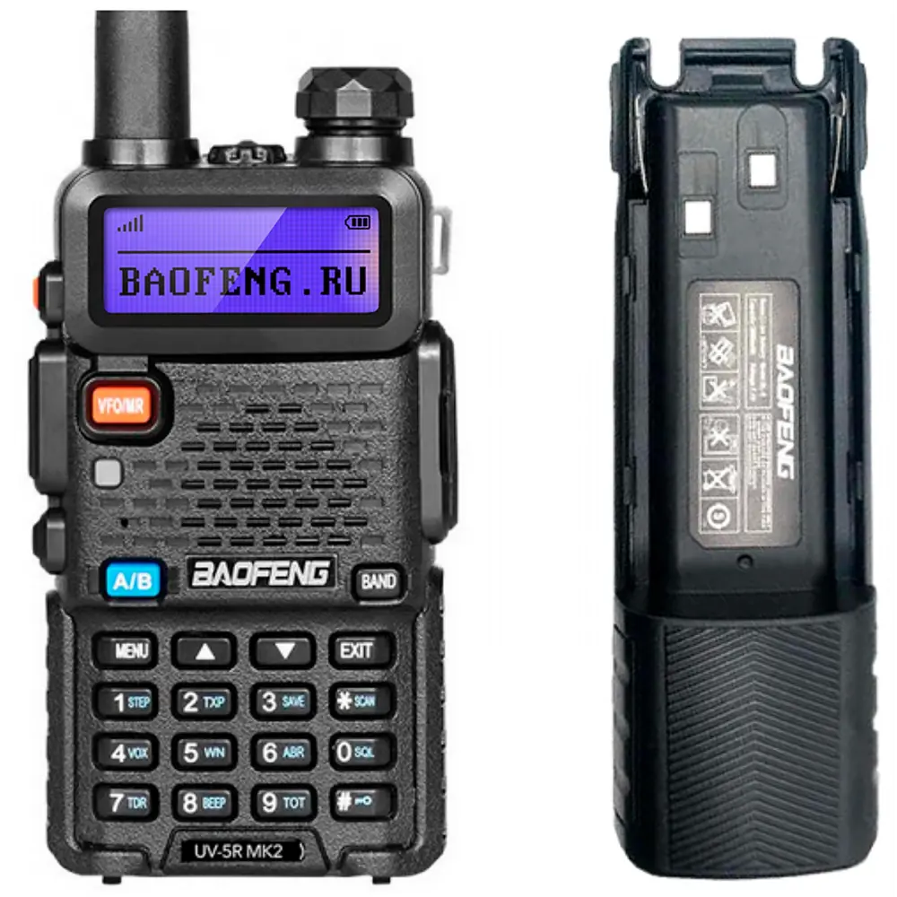 Рация Baofeng UV-5R 3800mAh по цене 3610 ₽/шт. купить в Ярославле в  интернет-магазине Леруа Мерлен