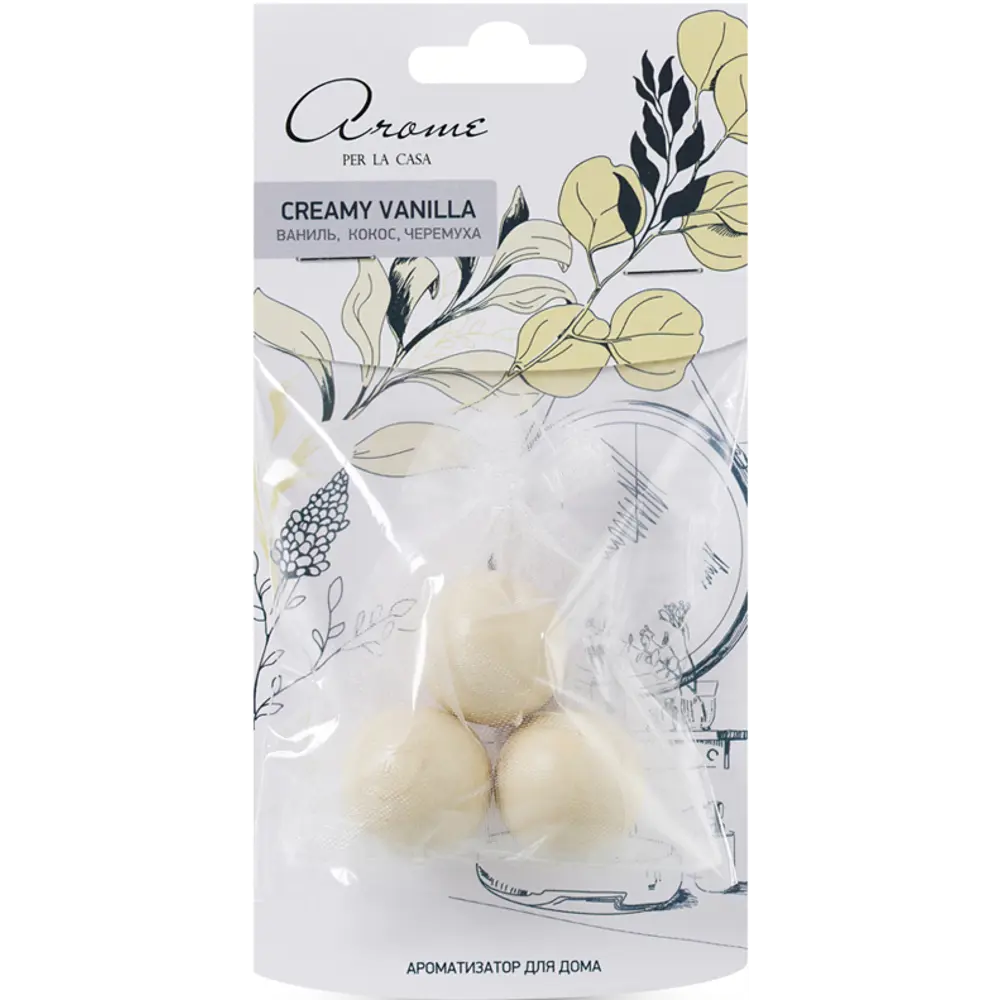 Ароматическое саше Creamy Vanilla ✳️ купить по цене 224 ₽/шт. в Москве с  доставкой в интернет-магазине Леруа Мерлен