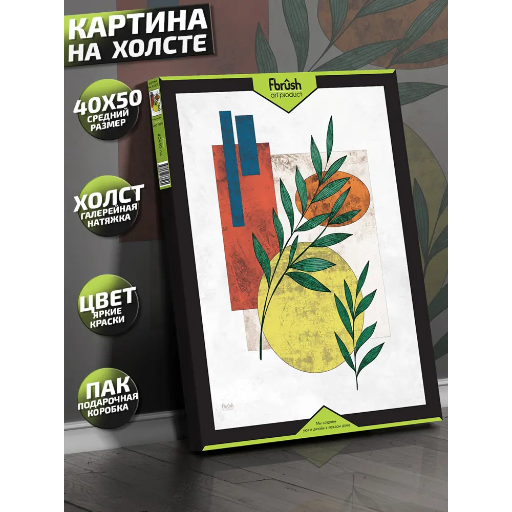 Картина на холсте Минимализм 1 40x50 см ✳️ купить по цене 788 ₽/шт. в  Ульяновске с доставкой в интернет-магазине Леруа Мерлен