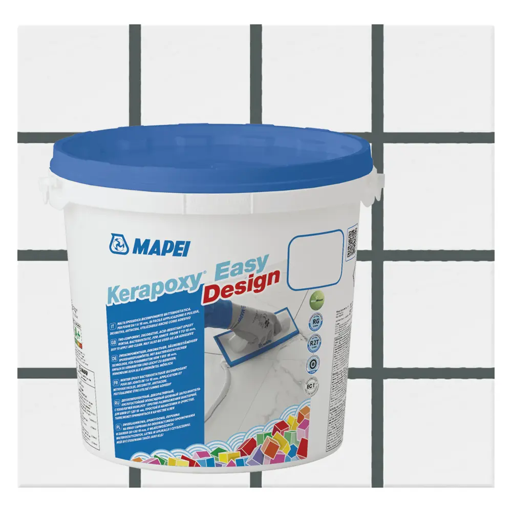 Эпоксидная затирка Mapei Kerapoxy Easy Design 174 Торнадо 3 кг ✳️ купить по  цене 8589 ₽/шт. в Москве с доставкой в интернет-магазине Леруа Мерлен