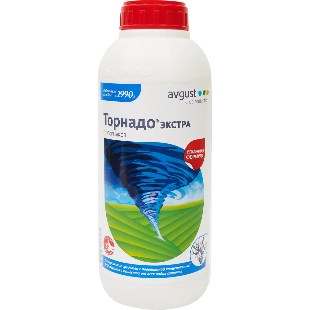 Средство от сорняков Avgust Торнадо экстра 900 мл ✳️ купить по цене 1934  ₽/шт. в Самаре с доставкой в интернет-магазине Леруа Мерлен