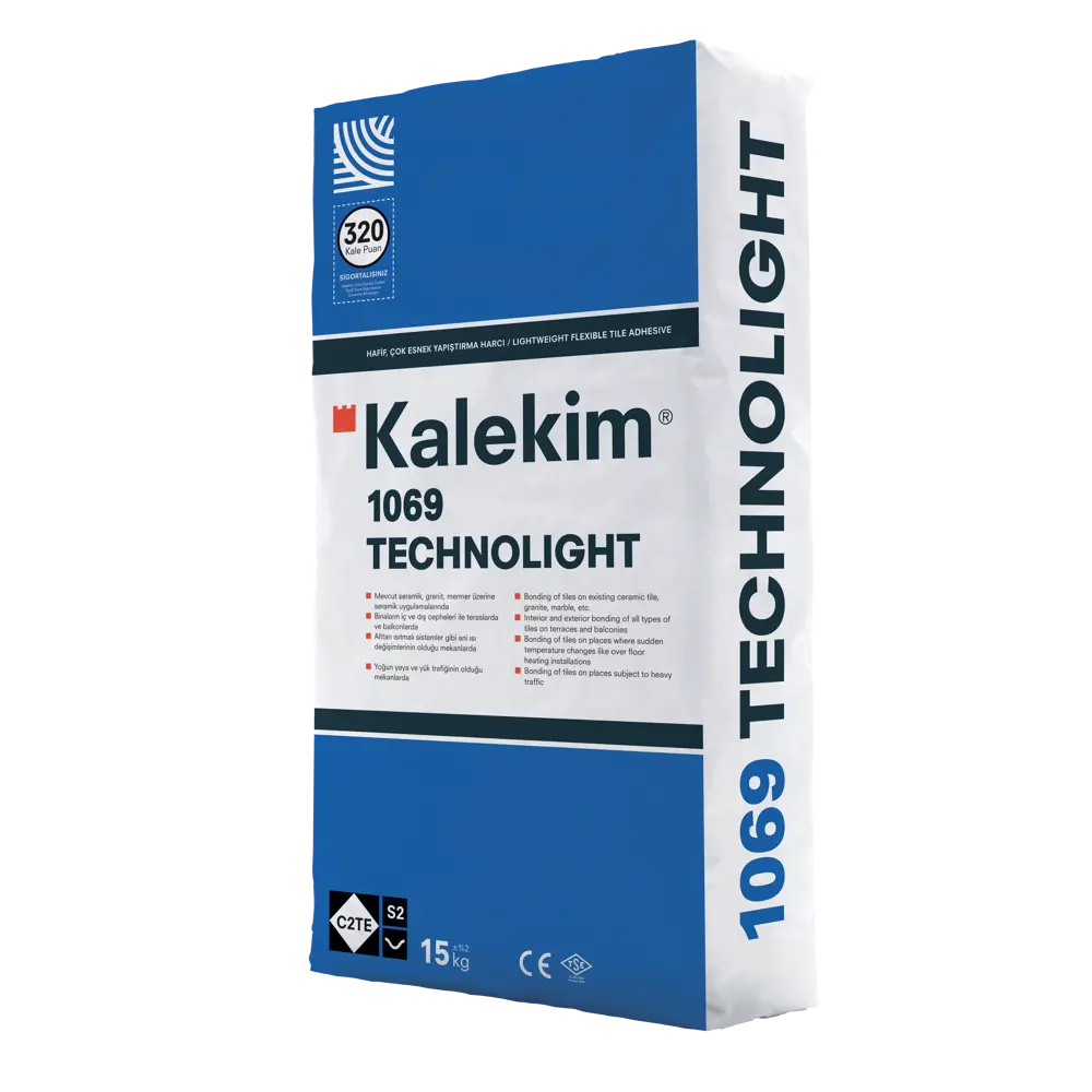 Клей для плитки Kalekim 1069 Technolight 15 кг облегченный .