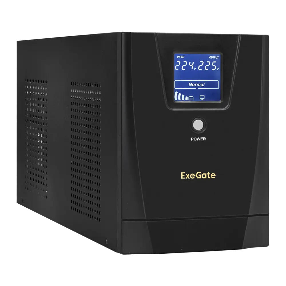 Источник бесперебойного питания ExeGate SpecialPro Smart  LLB-3000.LCD.AVR.2SH.4C13.RJ.USB 3000 ВА 1800 Вт ✳️ купить по цене 24109.8  ₽/шт. в Туле с доставкой в интернет-магазине Леруа Мерлен