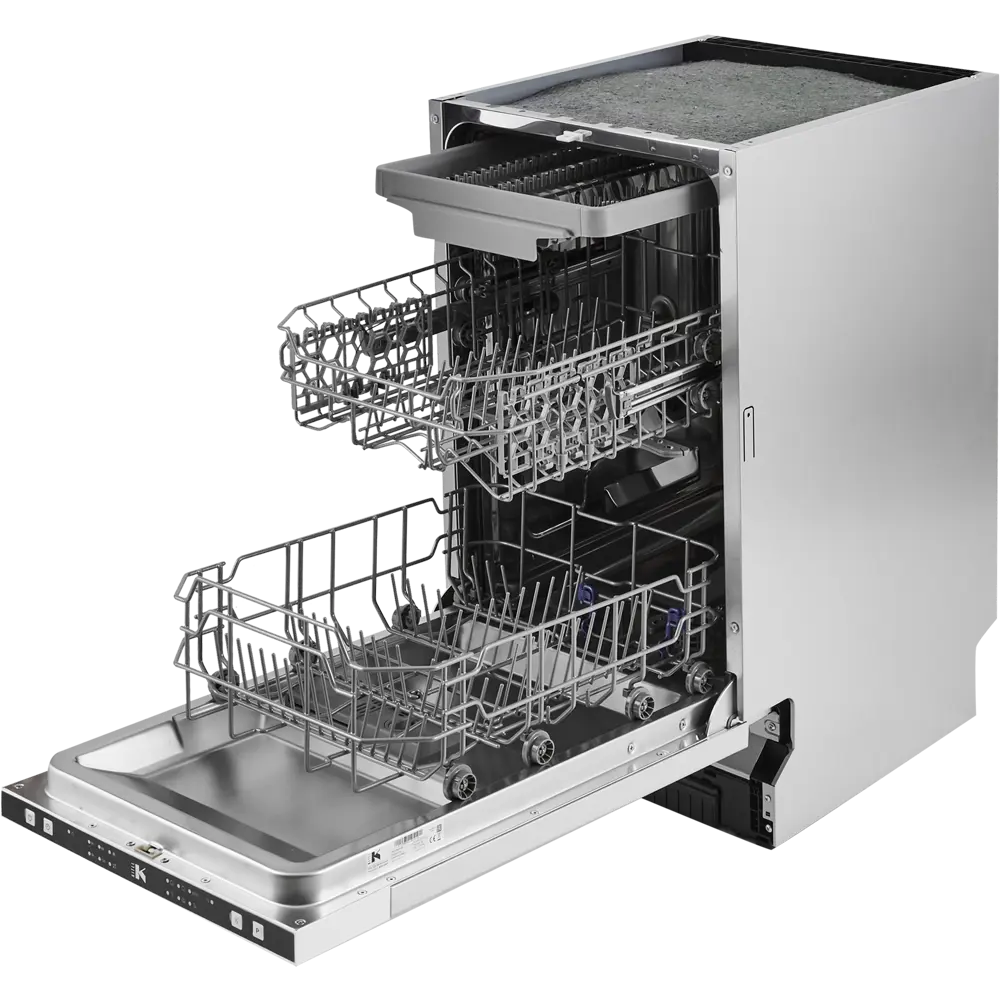 Встраиваемая посудомоечная машина Kitll KDI 4501 45см 6 программ цвет  нержавеющая сталь ✳️ купить по цене 27264 ₽/шт. в Москве с доставкой в  интернет-магазине Леруа Мерлен