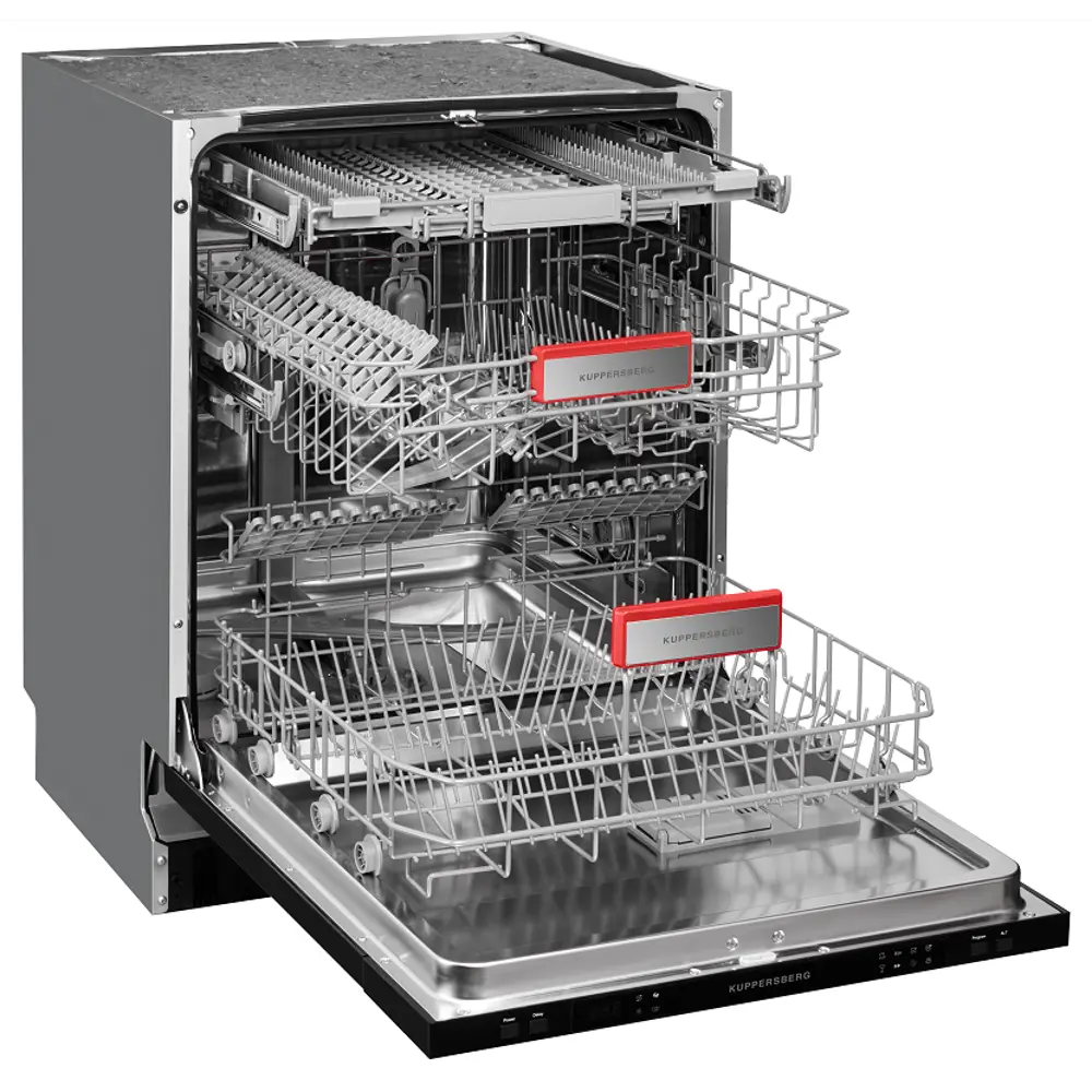 Посудомоечная машина Kuppersberg gs 6057 59.6 см 7 программ цвет черный ✳️  купить по цене 45042 ₽/шт. в Липецке с доставкой в интернет-магазине Леруа  ...