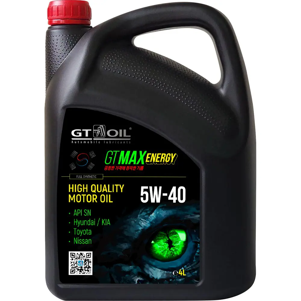 Масло GT Oil Max Energy SAE 5W-40 API SN 4 л по цене 1764 ₽/шт. купить в  Новокузнецке в интернет-магазине Леруа Мерлен