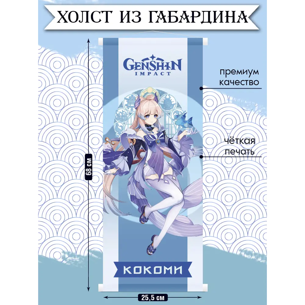 Постер Homepick Genshin Impact 