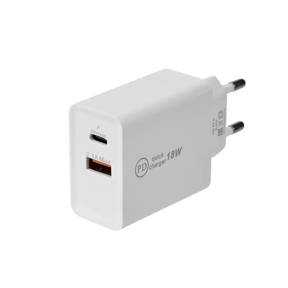 Сетевое зарядное устройство Rexant Type-C + USB 3.0 Quick charge