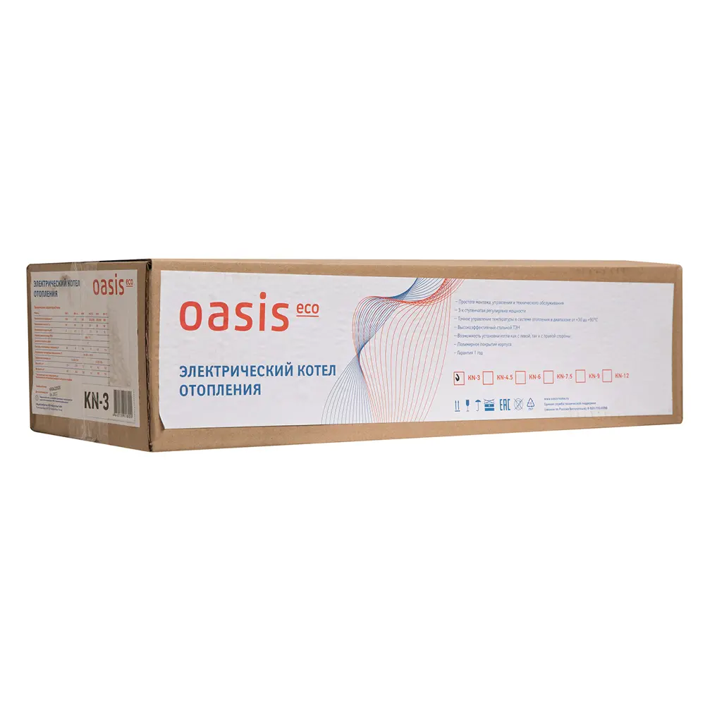 Котел электрический Oasis Eco КN-3 220 В 3 кВт