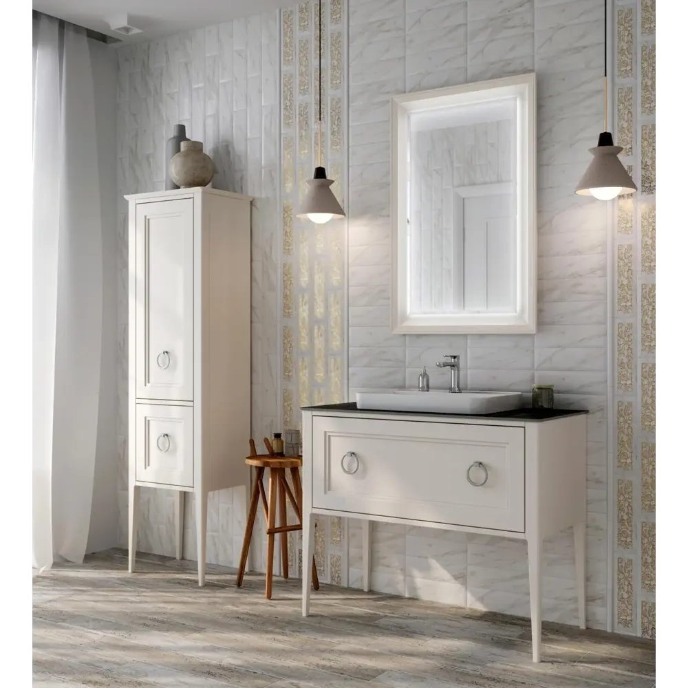 Плитка настенная Kerama Marazzi Дорато 8.5x28.5 см 0.97 м² матовая цвет  белый ✳️ купить по цене 1590.8 ₽/кор. в Ставрополе с доставкой в  интернет-магазине Леруа Мерлен