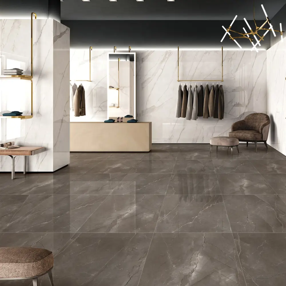 Керамогранит Arcadia Ceramica Pulpis Nero 60x60 см 1.44 м² глянцевый цвет  черный ✳️ купить по цене 2628 ₽/кор. в Тольятти с доставкой в  интернет-магазине Леруа Мерлен