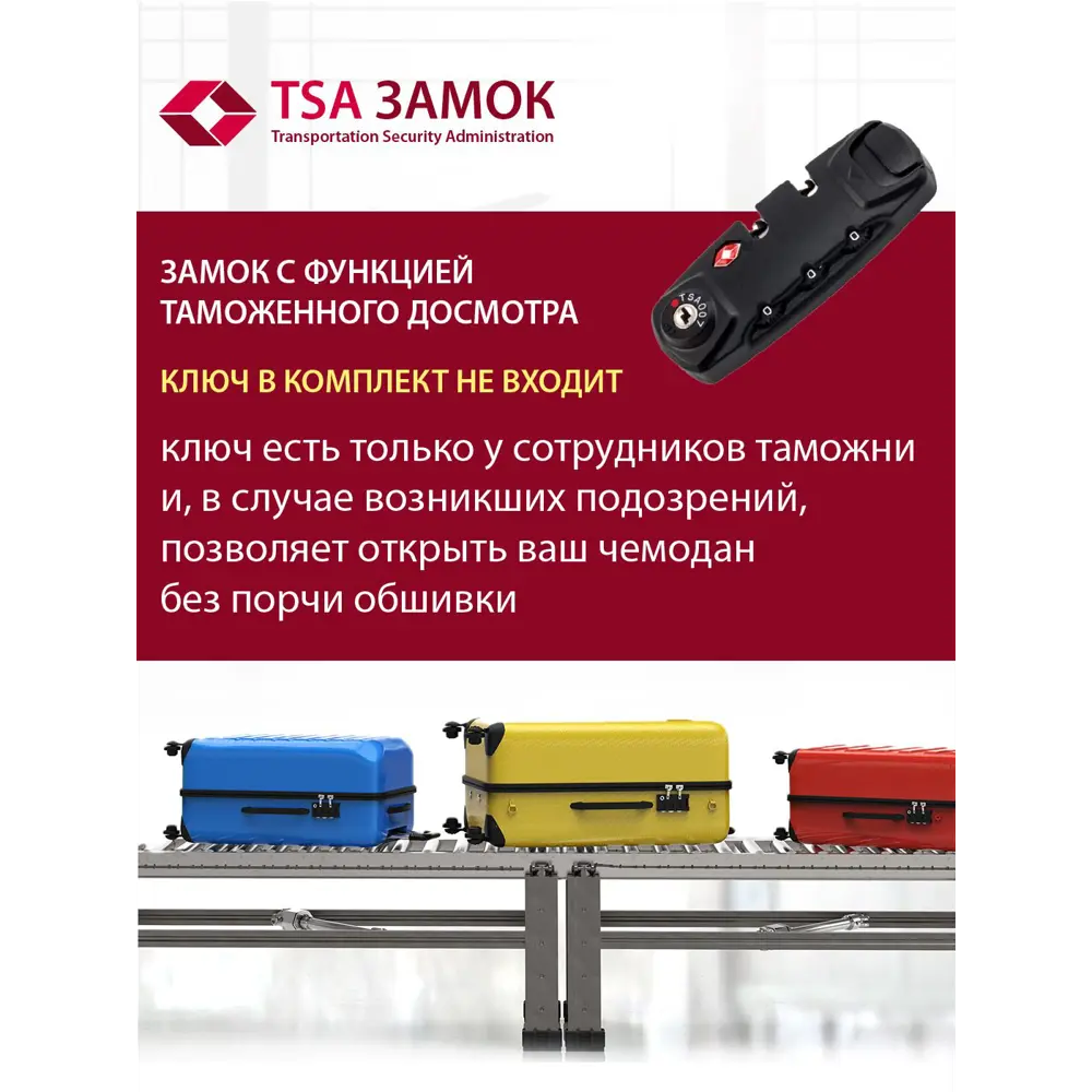 Чемодан National Nlt101-l 52x77x32 см полипропилен цвет черный ✳️ купить по  цене 9990 ₽/шт. в Новороссийске с доставкой в интернет-магазине Леруа Мерлен