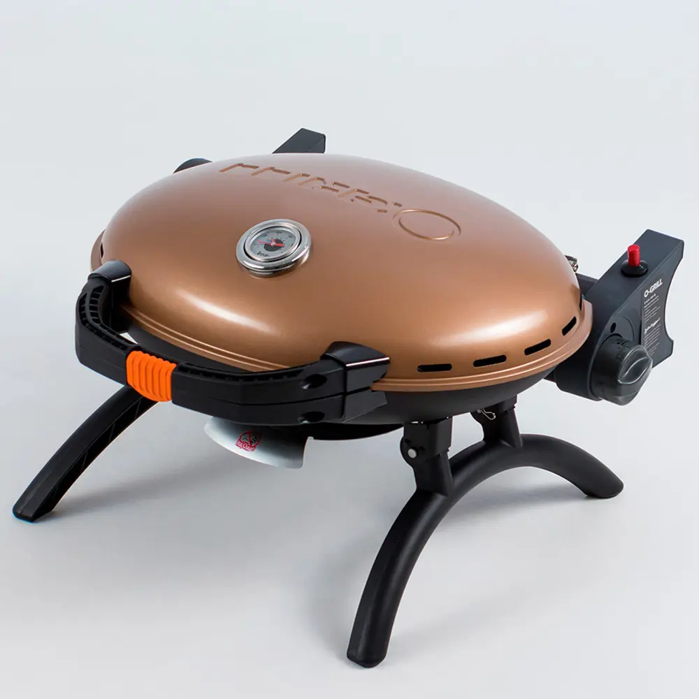 Газовый гриль O-Grill 500MТ bicolor black-gold и адаптер А ✳️ купить по  цене 33500 ₽/шт. в Барнауле с доставкой в интернет-магазине Леруа Мерлен