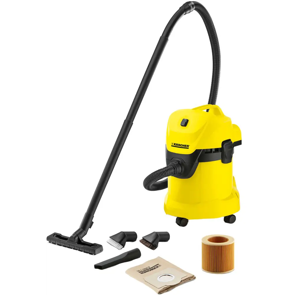 Пылесос строительный KARCHER WD 3 Suction Brush Promotion ✳️ купить по цене  null ₽/шт. в Пскове с доставкой в интернет-магазине Леруа Мерлен