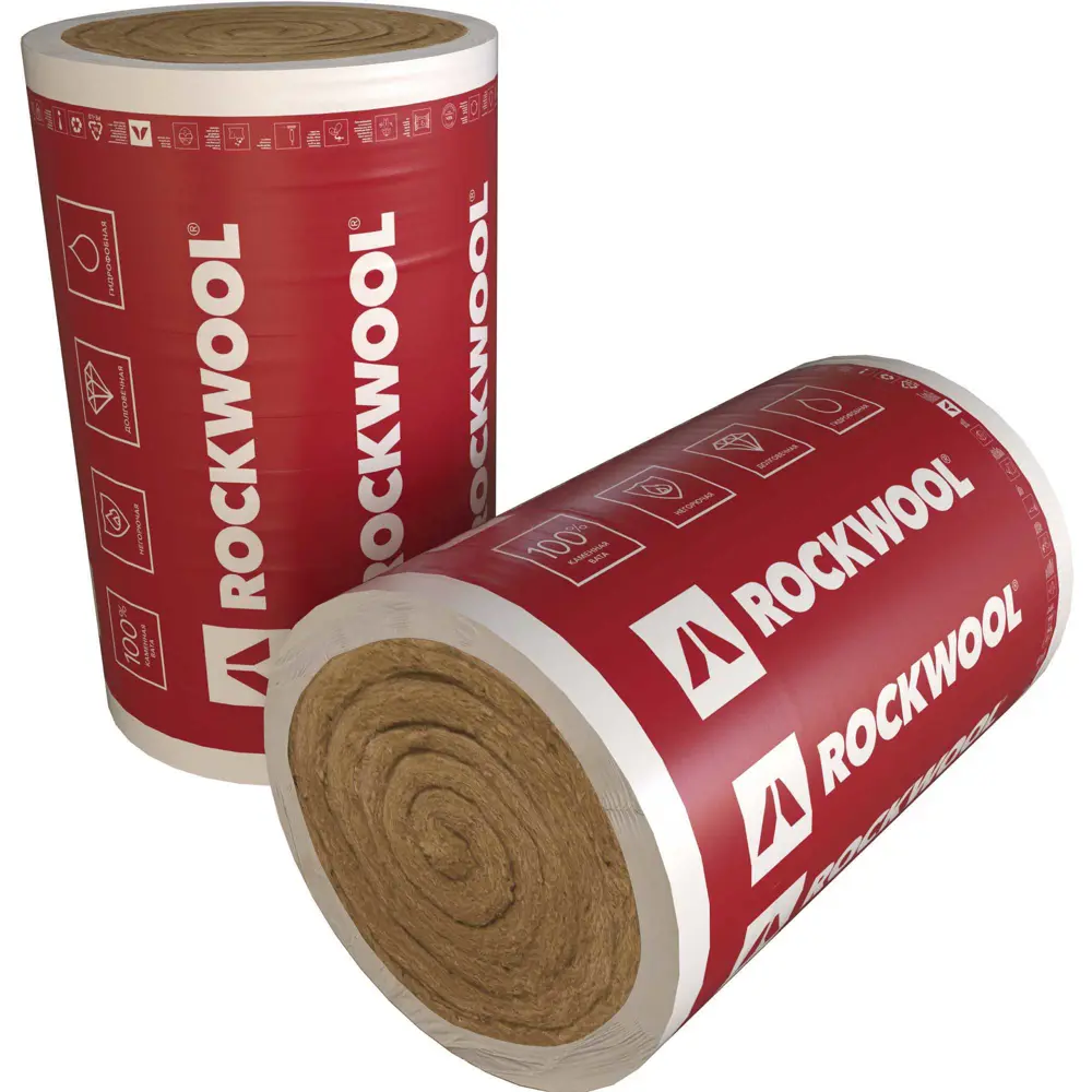 Мат из каменной ваты Rockwool Wired Mat 105 7000x1000x25 мм 7 м2 ✳️ купить  по цене 10000 ₽/шт. в Барнауле с доставкой в интернет-магазине Леруа Мерлен