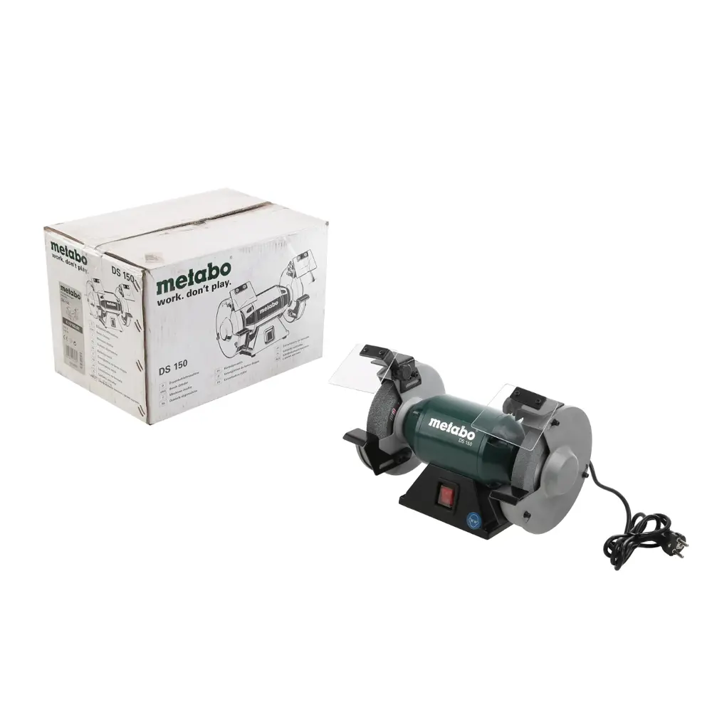 Шлифовальная машина с двумя кругами Metabo DS 150, 350 Вт ✳️ купить по цене  10799 ₽/шт. в Туле с доставкой в интернет-магазине Леруа Мерлен