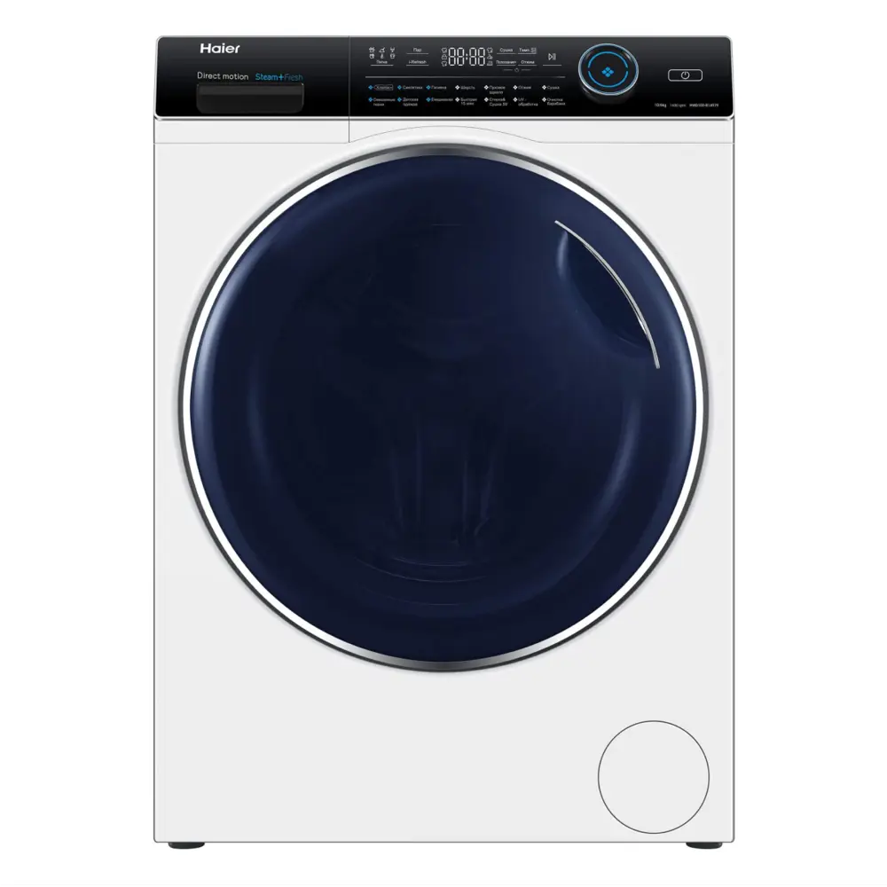 Стиральная машина с сушкой Haier Hwd80-bp14979 59.5x85x45 см 8 кг цвет  черный, белый ✳️ купить по цене 70550 ₽/шт. в Пскове с доставкой в  интернет-магазине Леруа Мерлен