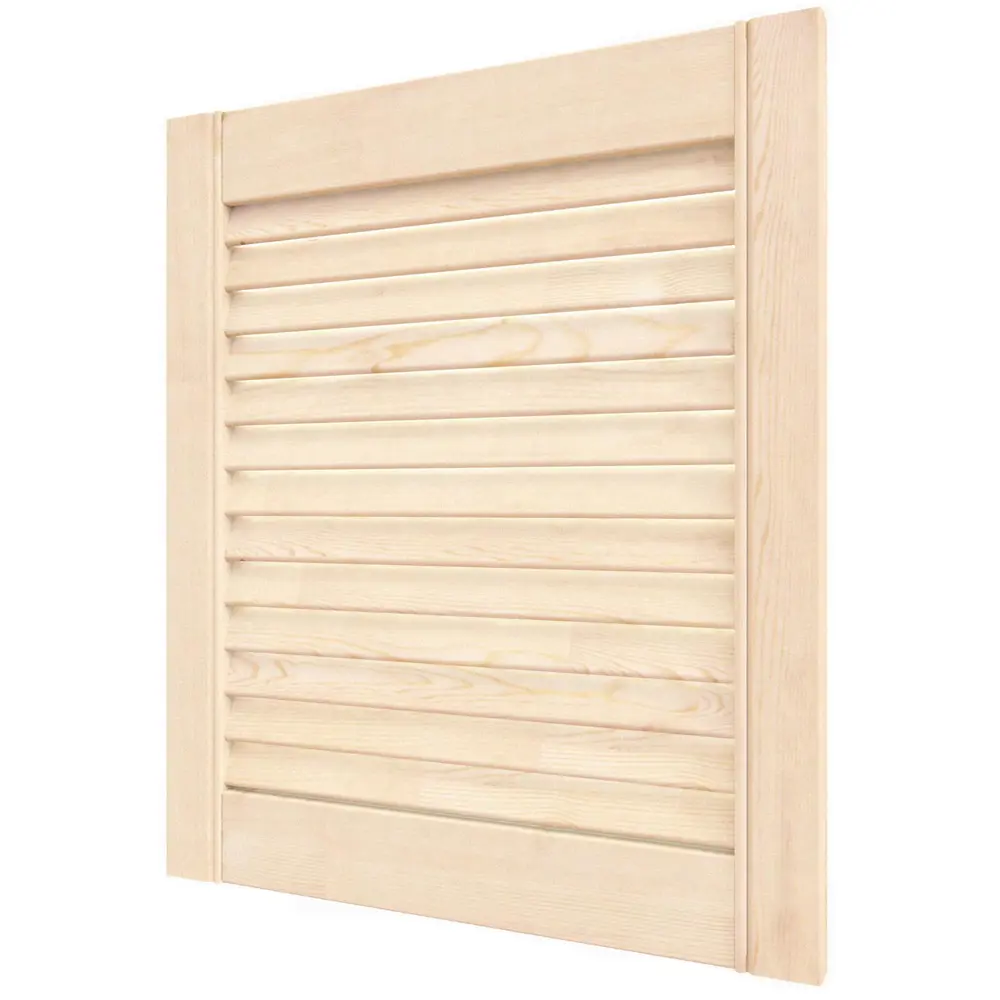 Двери жалюзийные деревянные Timber&Style 467х394х20мм сосна Экстра .