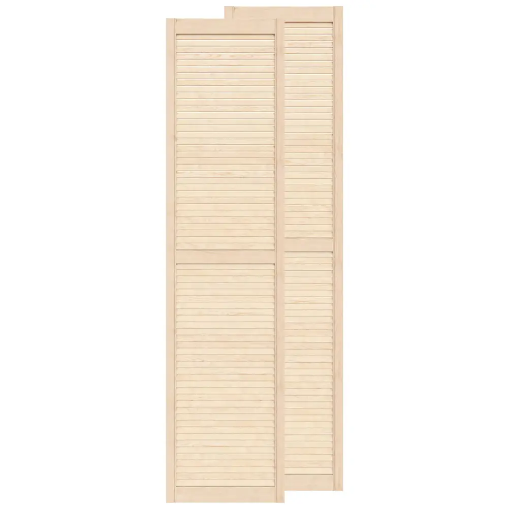 Двери жалюзийные деревянные Timber&Style 2013x494x20мм сосна Экстра .